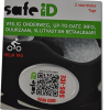 De Safe-iD SOS Biketag verpakking, twee stuks De Safe-iD SOS Biketag verpakking, twee stuks