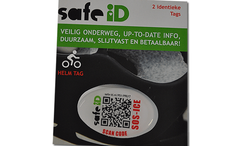 De Safe-iD SOS Biketag verpakking, twee stuks De Safe-iD SOS Biketag verpakking, twee stuks