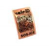 De Safe-iD SOS metalen QR tag in kleuren zilver en rosé