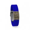 De Safe-iD SOS-armband in zes kleuren – blauw De Safe-iD SOS-armband in zes kleuren – blauw