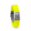 De Safe-iD SOS armband Fluo Geel De Safe-iD SOS armband Fluo Geel