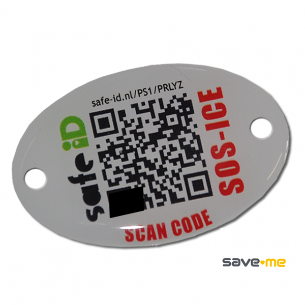 Shoetag van Save-Me naar Safe-iD Shoetag van Save-Me naar Safe-iD
