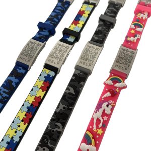 SOS-armband voor kinderen - 4 designs
